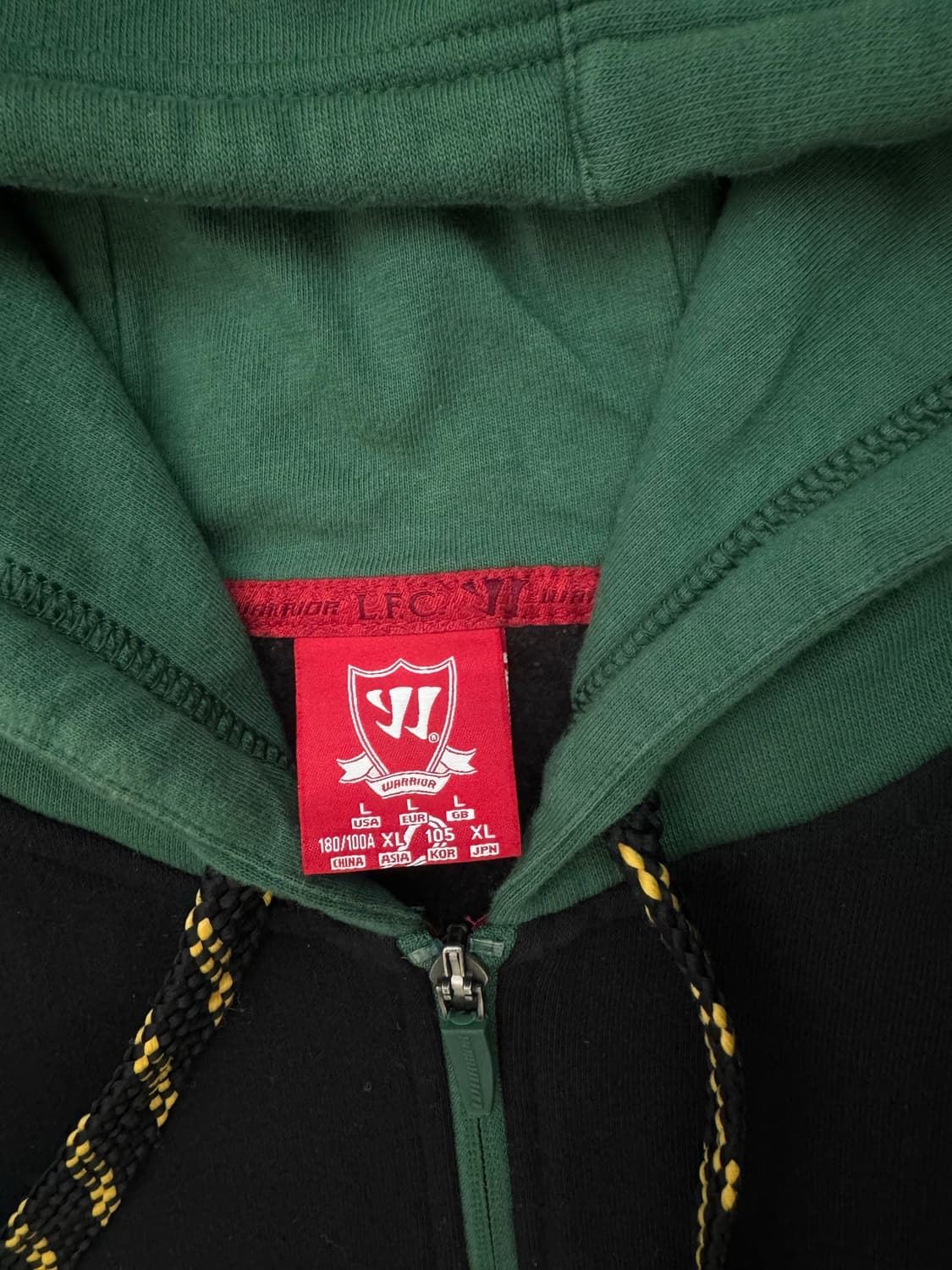 리버풀 FC 후드집업 블랙 그린 xl 상품이미지3