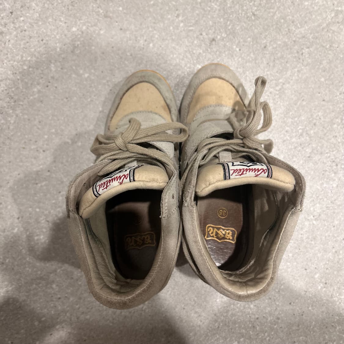 Ash 아쉬 베이지 웨지힐 35 (230 사이즈) 상품이미지5