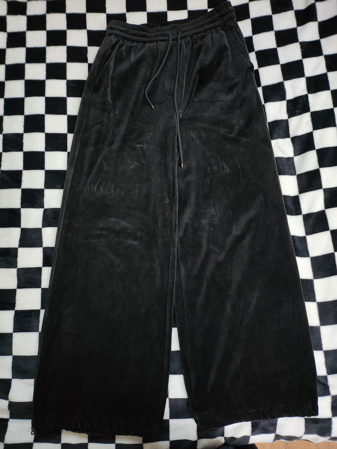 Amomento VELOUR FLEECE DRAWSTRING PANTS 상품이미지3
