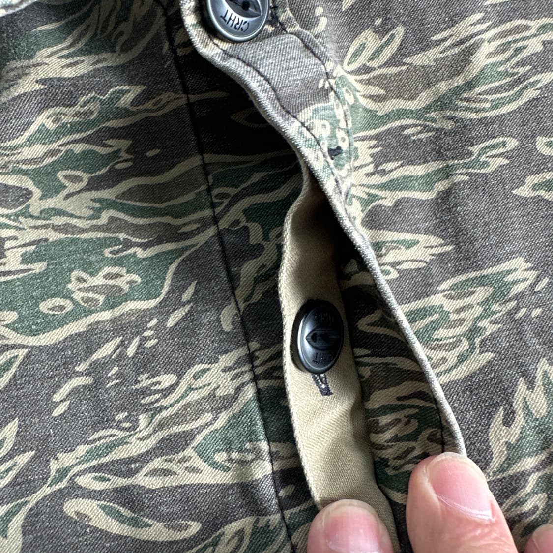 Carhartt 칼하트 카이거 카모 셔츠 자켓 상품이미지5