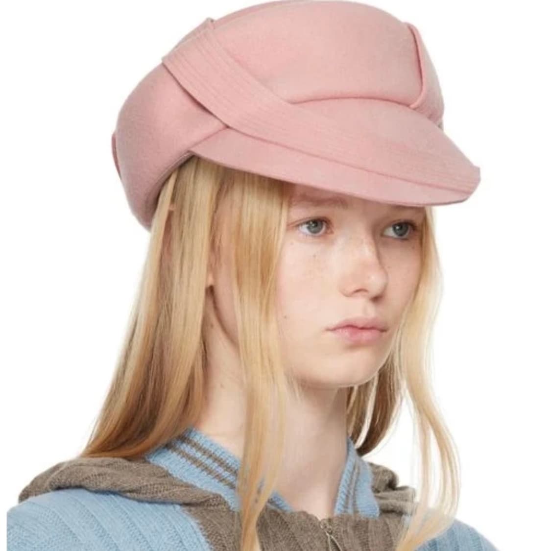 키코 코스타디노브 셀레스트론 모자 베이비 핑크 57사이즈 상품이미지2
