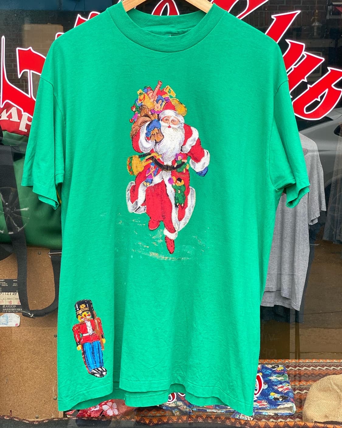 90's hanes santa claus T shirt 상품이미지4