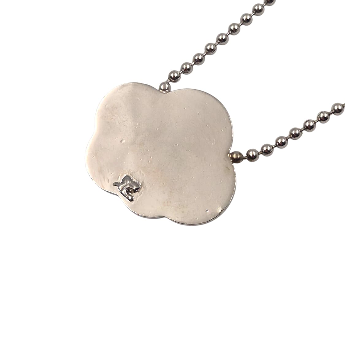 00s 프랑스 꾸레쥬 코랄 큐빅 구름 목걸이 상품이미지5