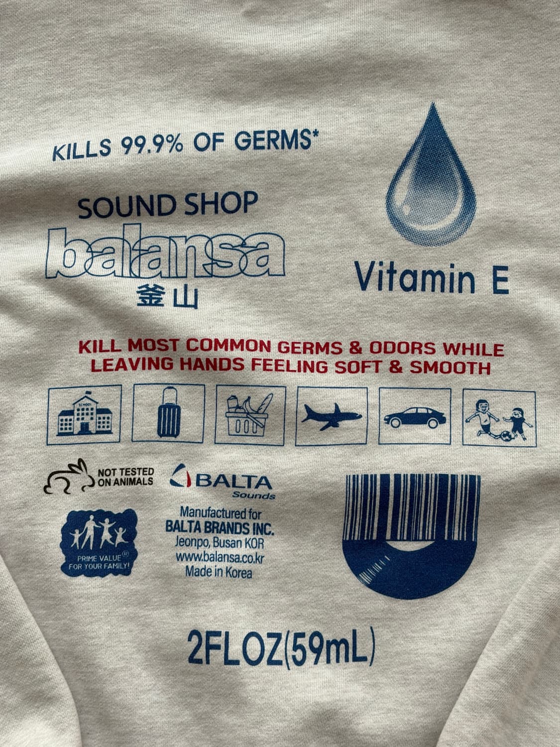 SOUND SHOP 발란사 Balansa 스웻 L (103-105)  상품이미지4