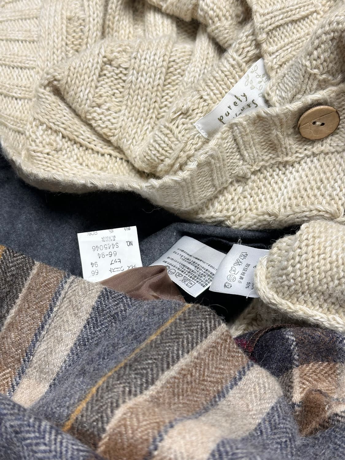 jpn 하구미 모리걸 스즈코 너드 히피 아오이유우 레이어드 코디세트 상품이미지6