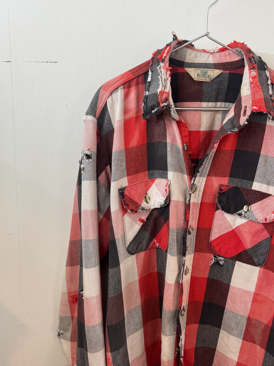Hard faded 90s flannel button up shirt 상품이미지2