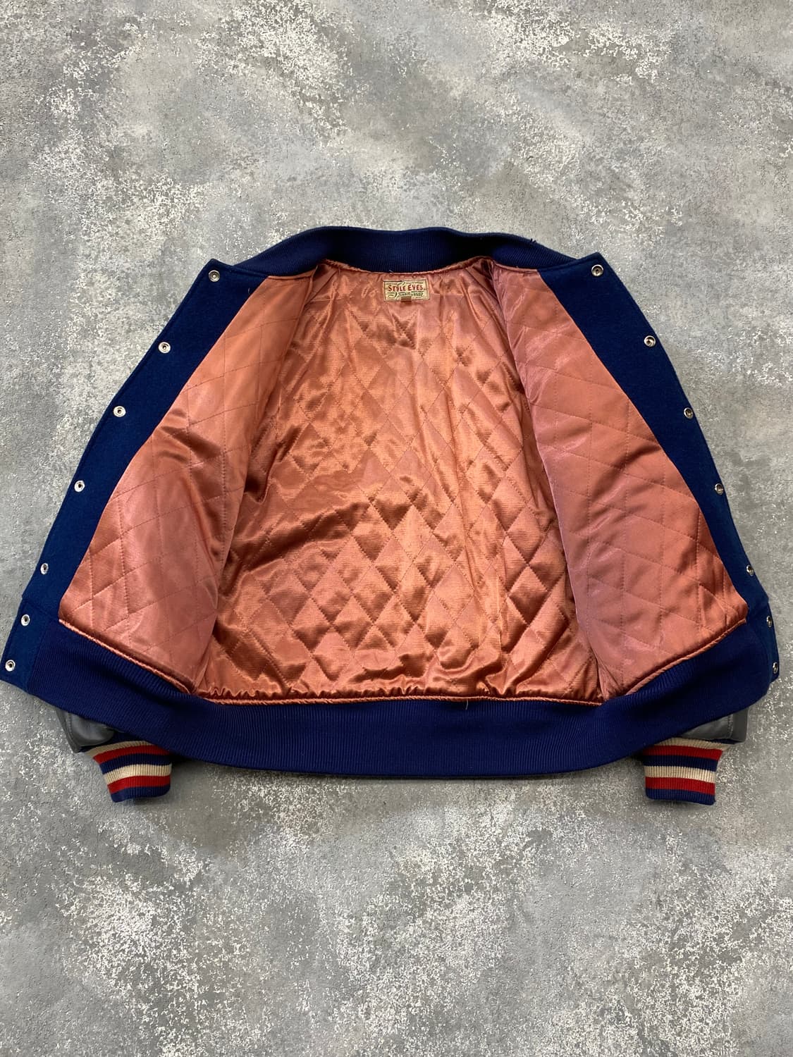 [40] 스타일아이즈 토요엔터프라이즈 울 레더 바시티 자켓 상품이미지5