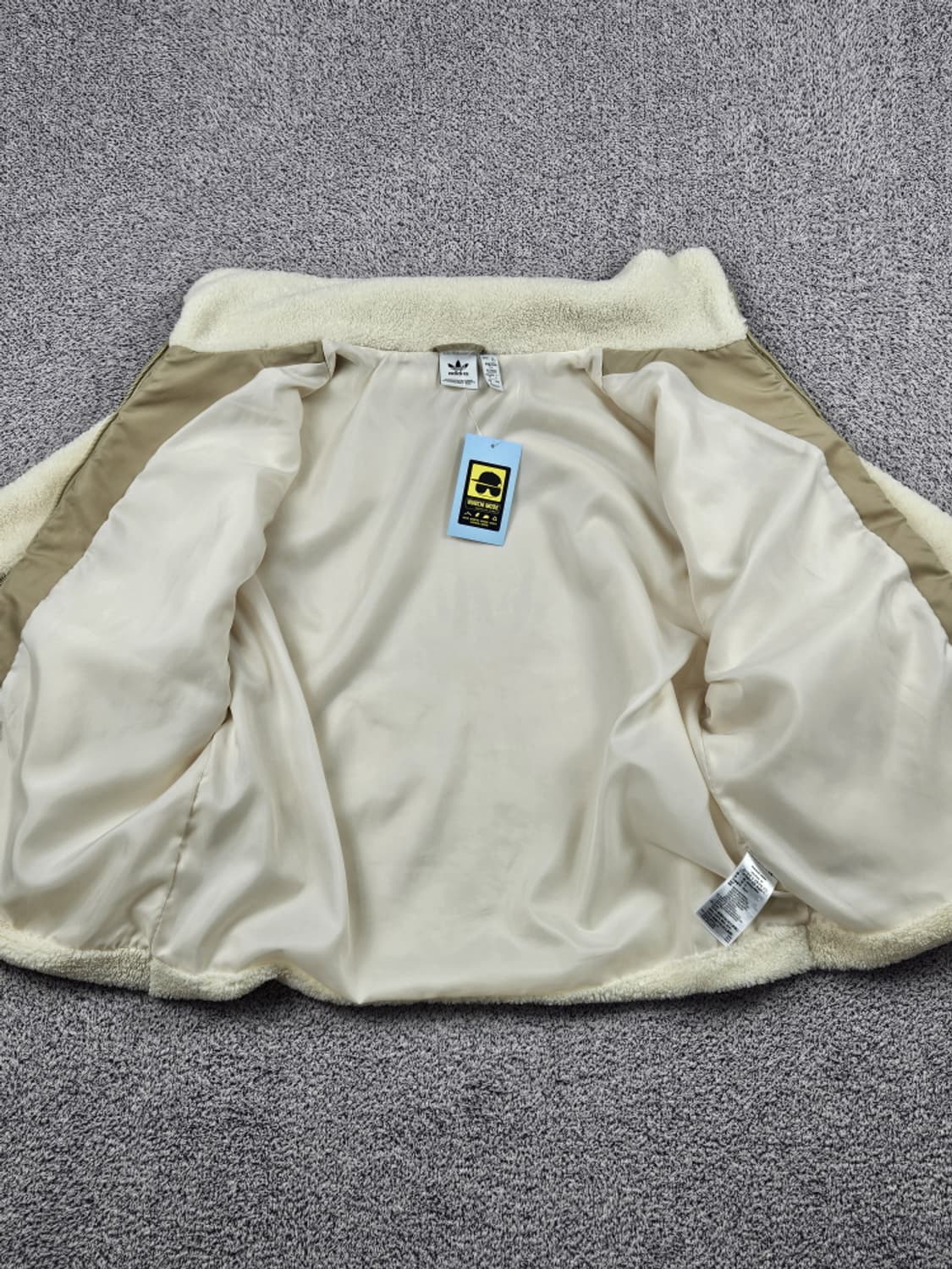 아디다스 파이어버드 배색 플리스 집업 자켓 ( S ) / 10206  상품이미지9