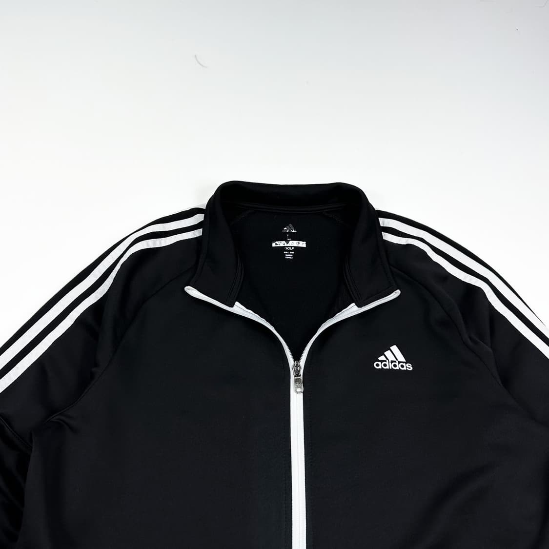 아디다스 오리지널 블랙 삼선 트랙탑 져지 (L) 상품이미지1