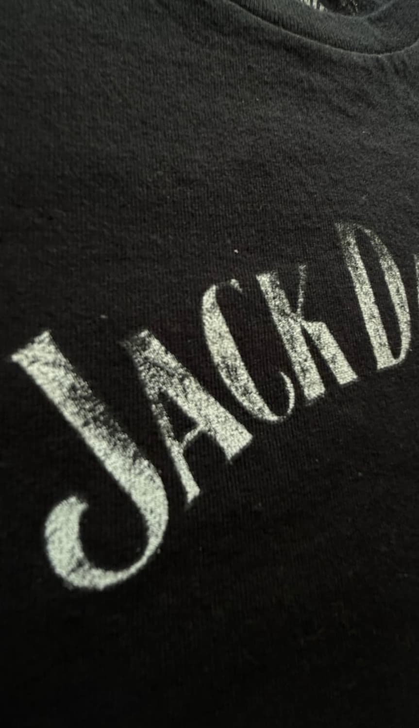 vtg JACK DANIEL'S black T-shirt 상품이미지5