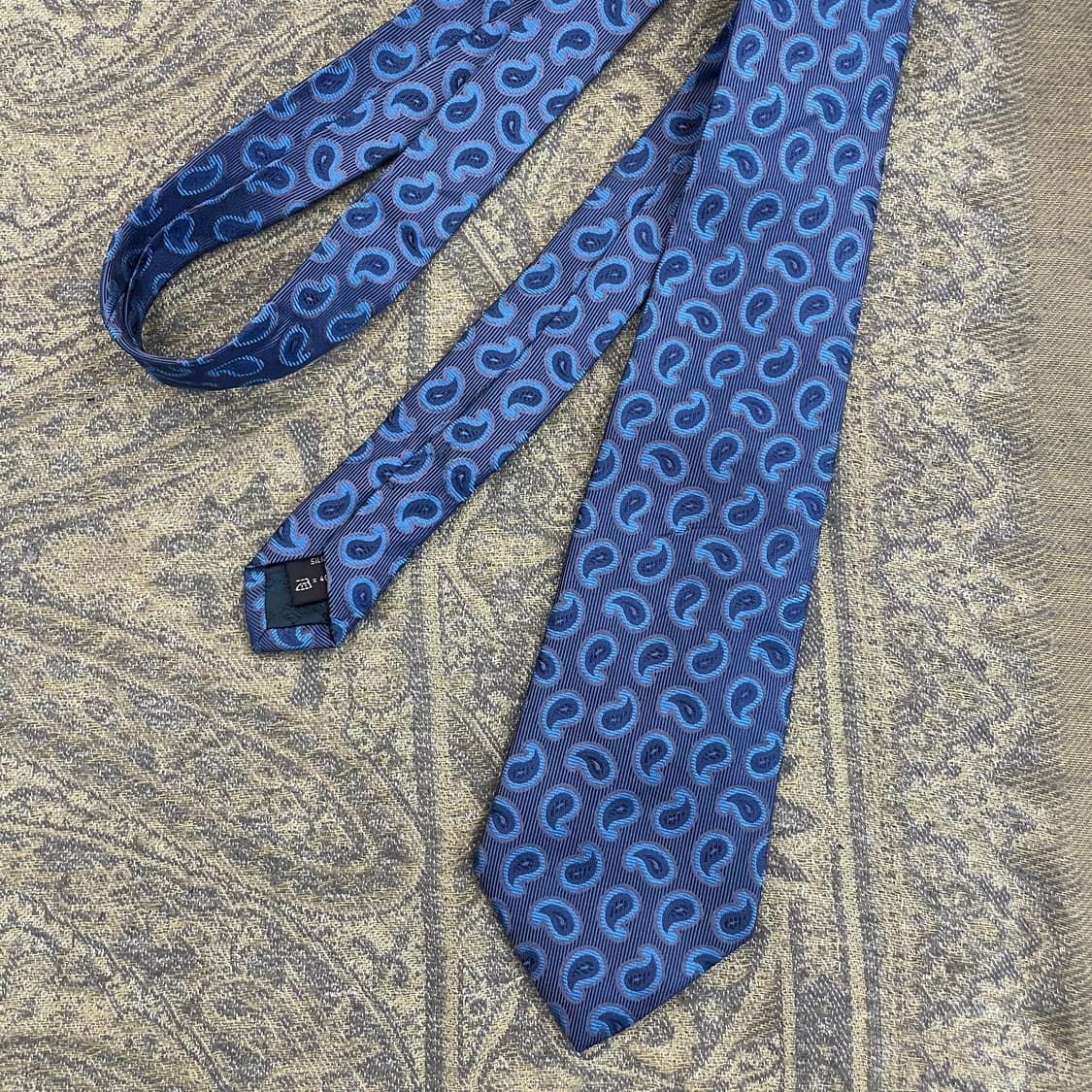 GIVENCHY 지방시 실크 패턴 넥타이 하이엔드 명품 타이 상품이미지1