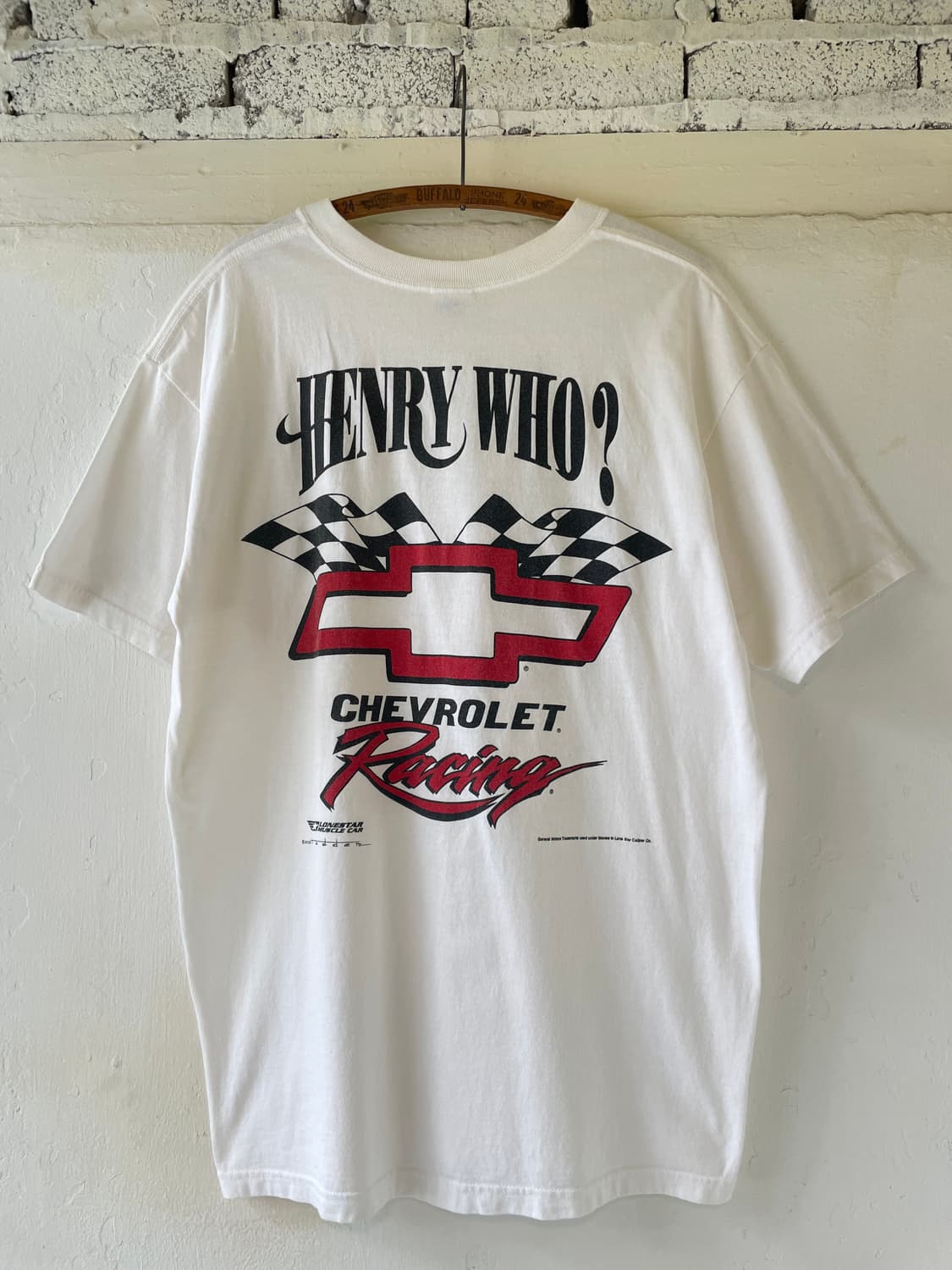 00's Vintage Chevrolet Racing T-shirt ​ 상품이미지3