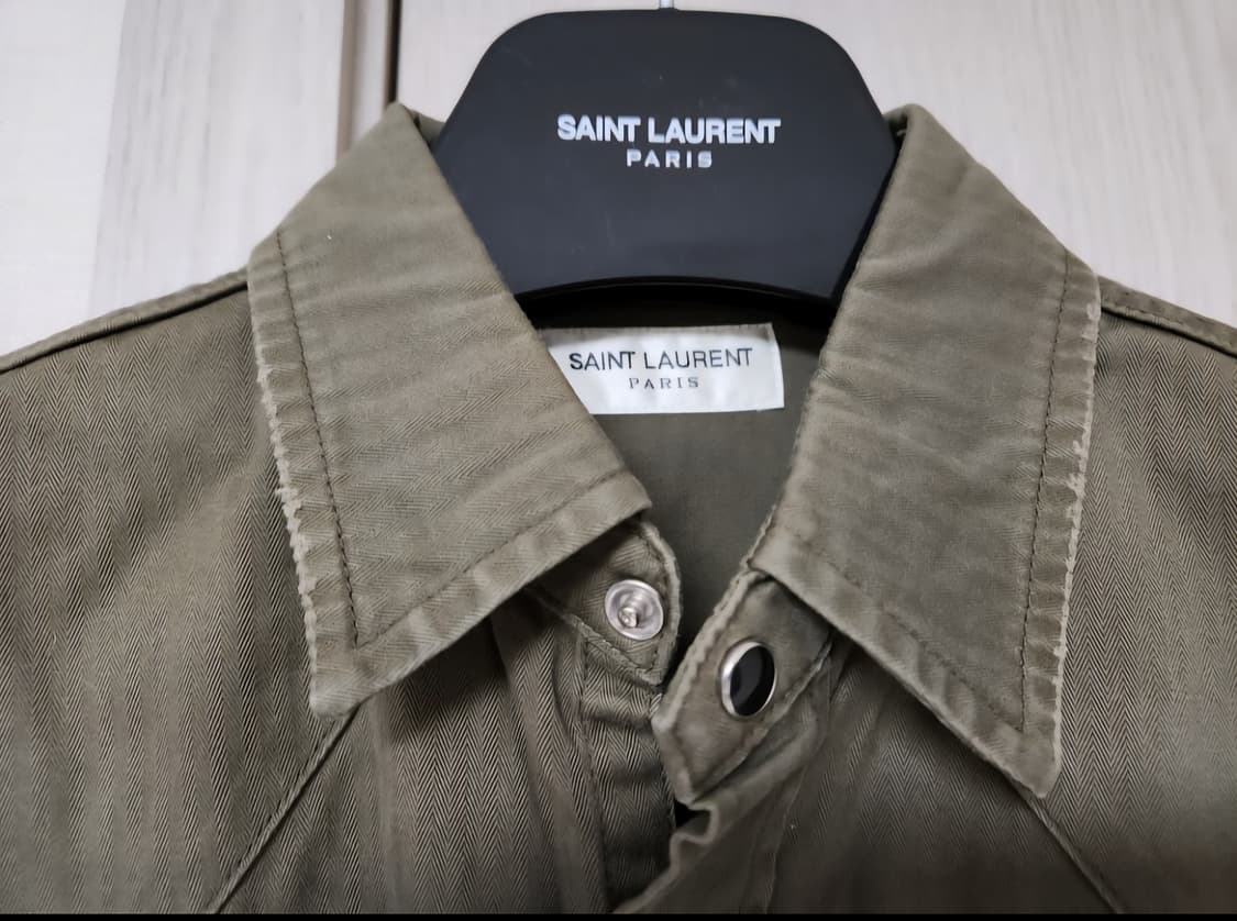 생로랑 박성진 웨스턴 데님셔츠 유일매물 상품이미지3