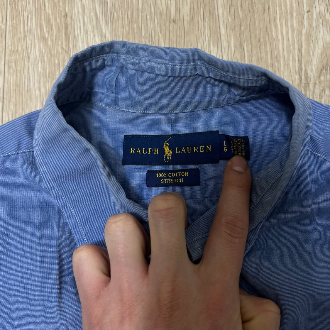 폴로 랄프로렌 남성 버튼다운 옥스포드 셔츠 L/100  상품이미지5