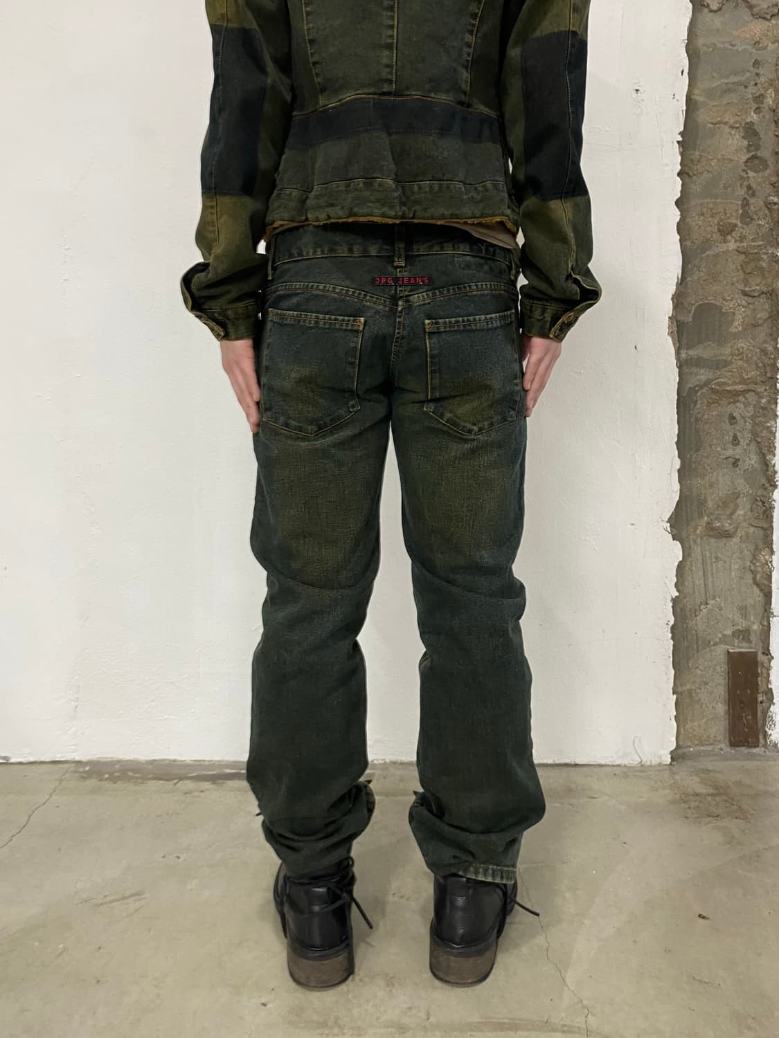 장폴고티에 00s JPG 데님 팬츠 상품이미지1