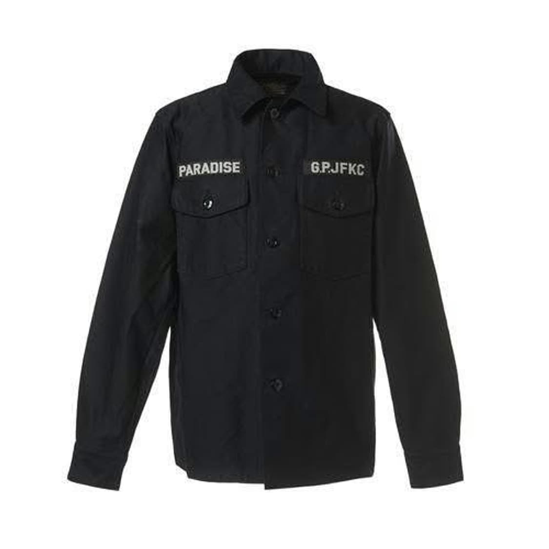 14aw 와코마리아 코튼 오픈카라 아미 워크 자켓 L 상품이미지1