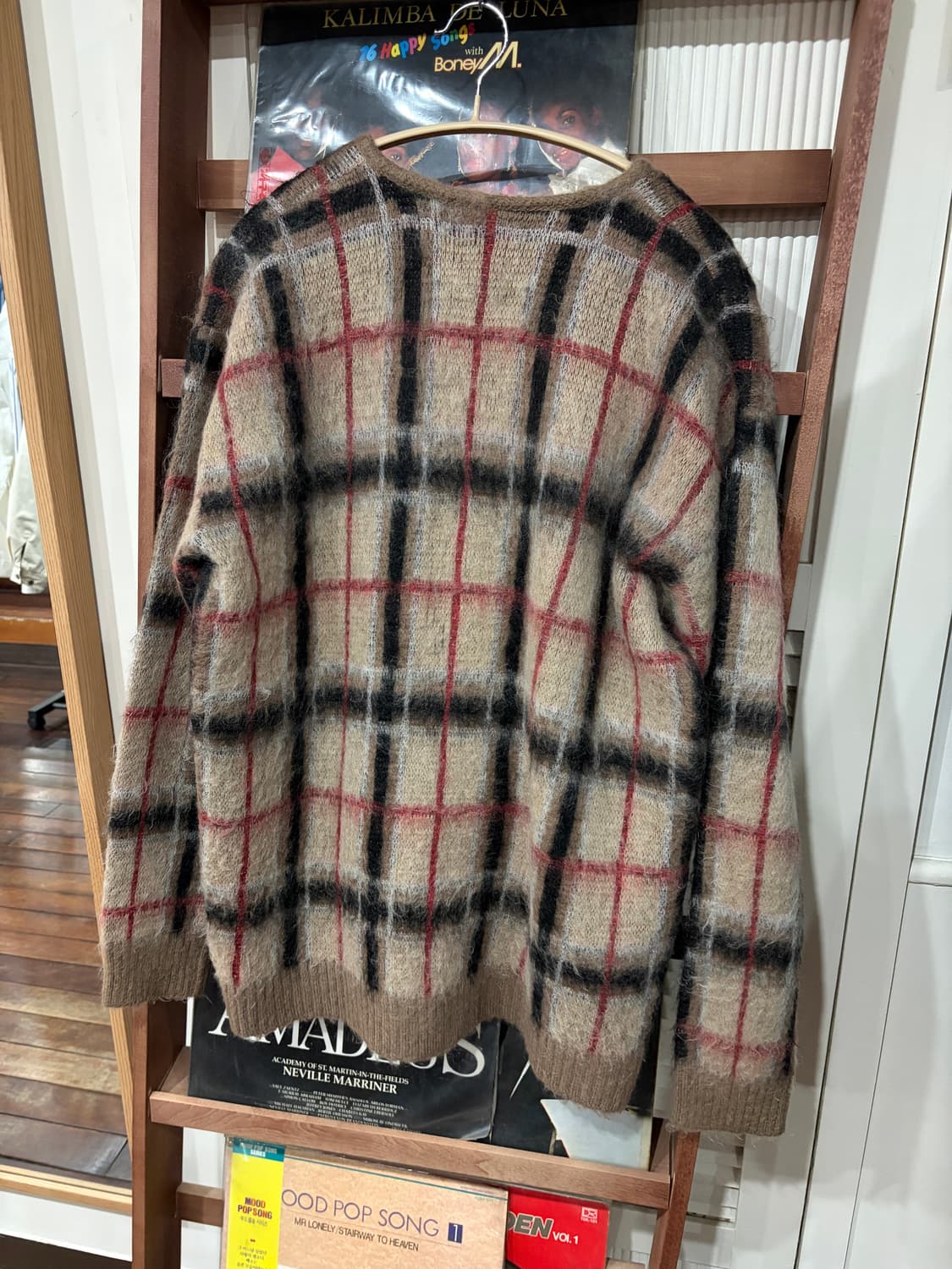 Needles × 417 EDIFICE 모헤어 니트 가디건 상품이미지5