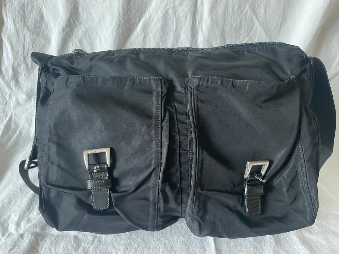 프라다 더블 메신저백 상품이미지3