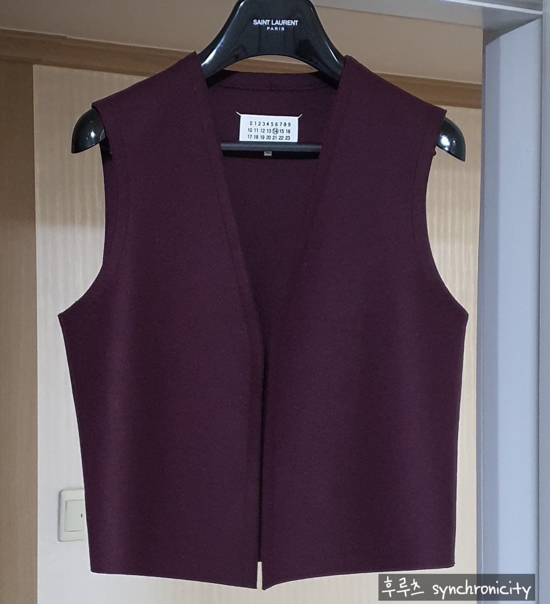 마르지엘라 펠트 크롭 베스트 46 상품이미지3