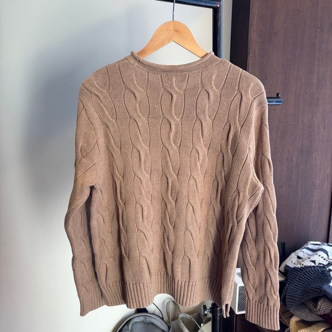 15690 - 폴로 랄프로렌 베이지 케이블 니트 상품이미지6