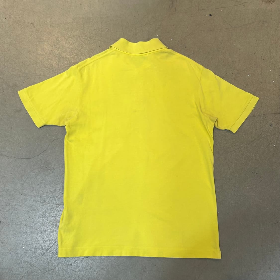 M 베이프 옐로우 카라 반팔티 상품이미지3