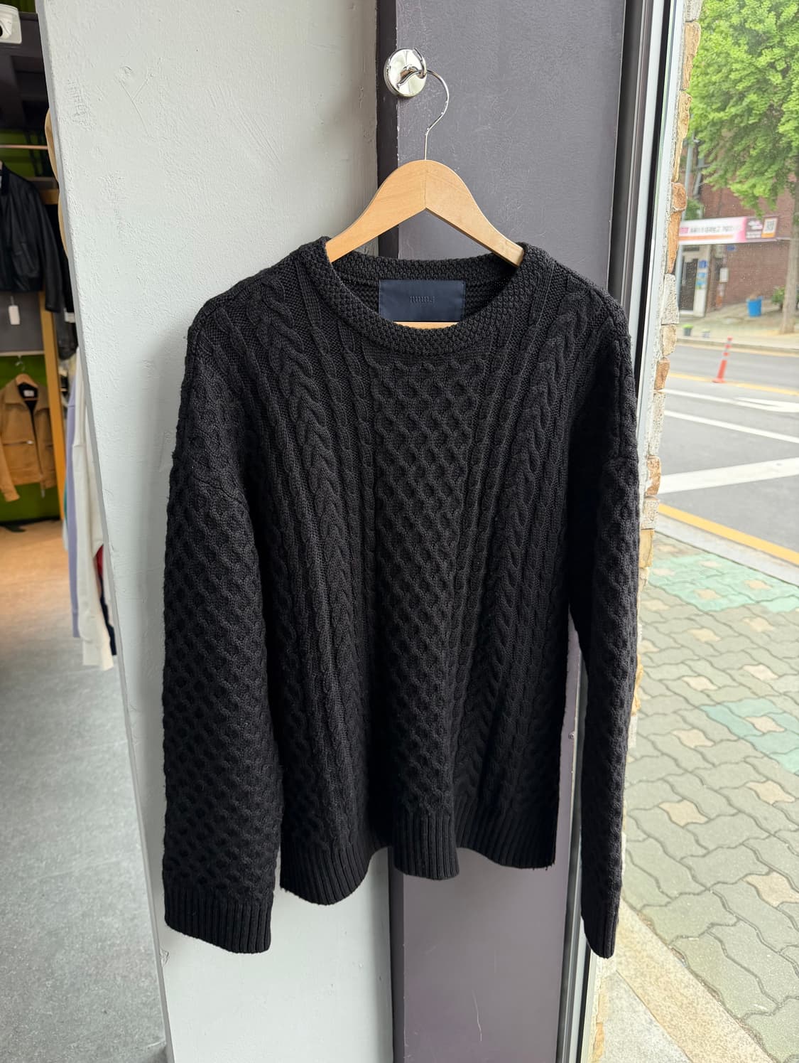 M/ 준지 20FW 아란 케이블 니트 상품이미지3