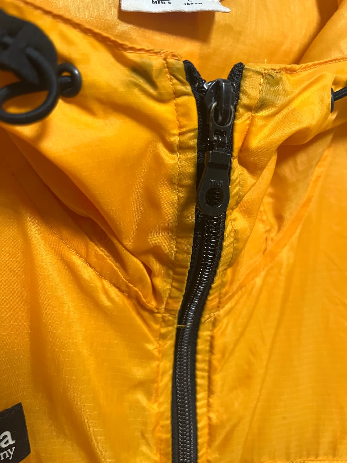 컬럼비아 오렌지색  경량 바람막이 자켓 상품이미지4