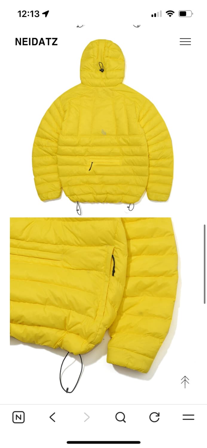 페치선데이 구스다운 아노락 판매합니다 상품이미지2