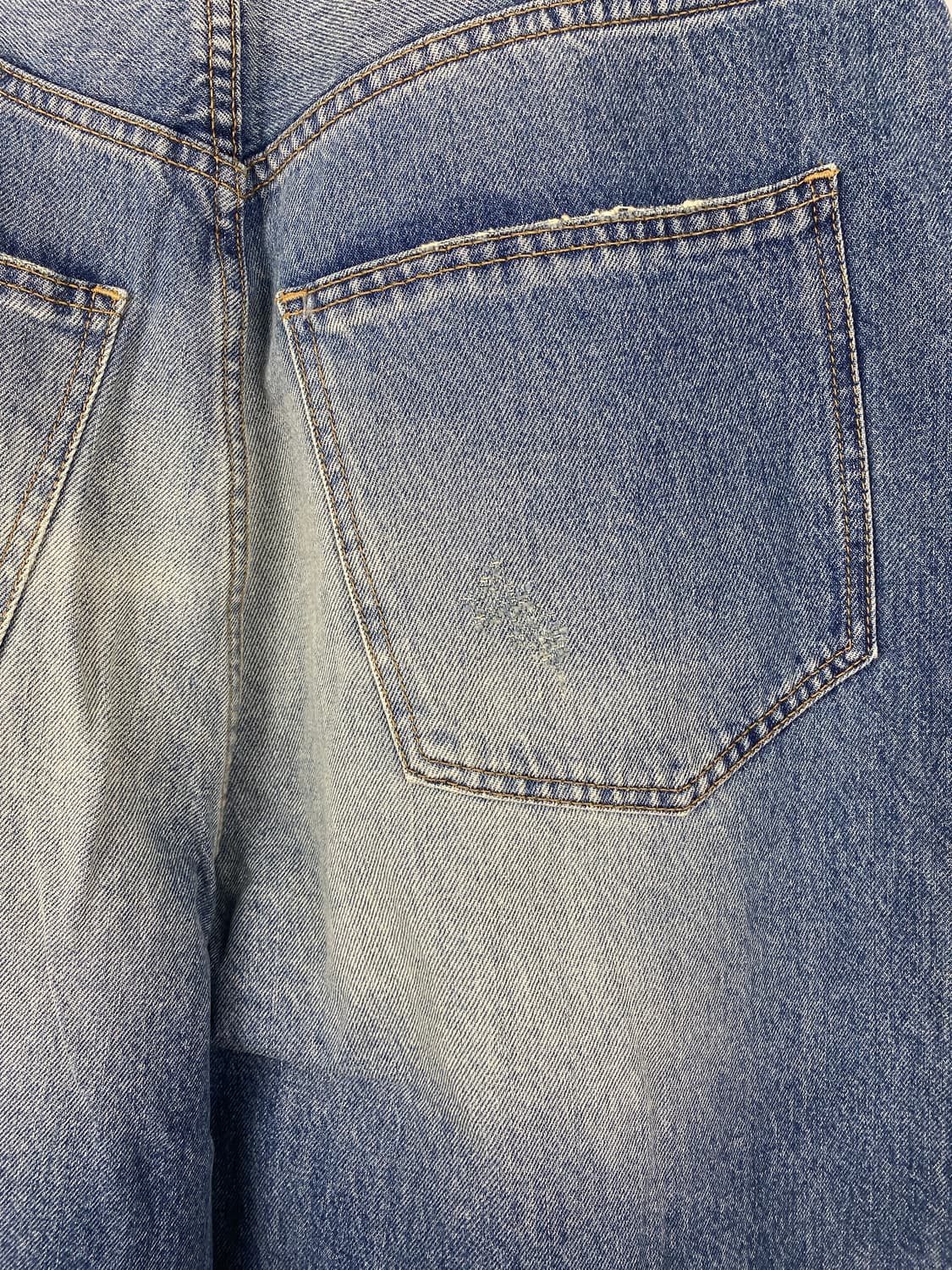 PLAC 플랙 배기 와이드 워시드 데님팬츠 33 <518> 상품이미지4