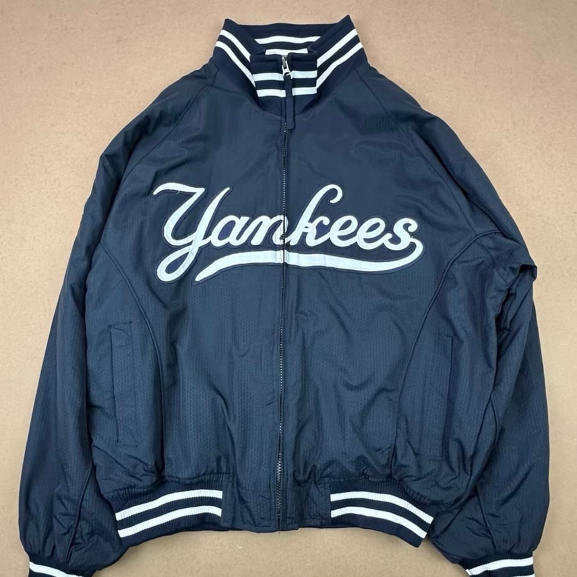 빈티지 뉴욕 양키스 바시티 베이스볼 자켓  상품이미지1