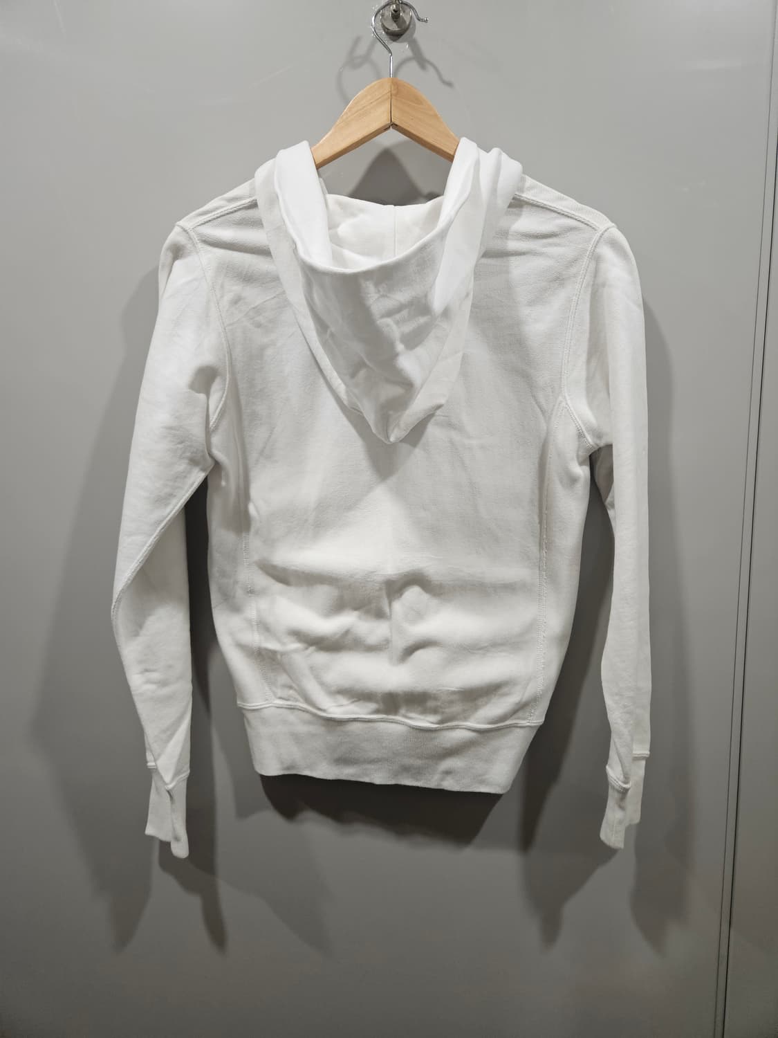 챔피온 리버스 위브 후드집업 흰색 S 상품이미지3