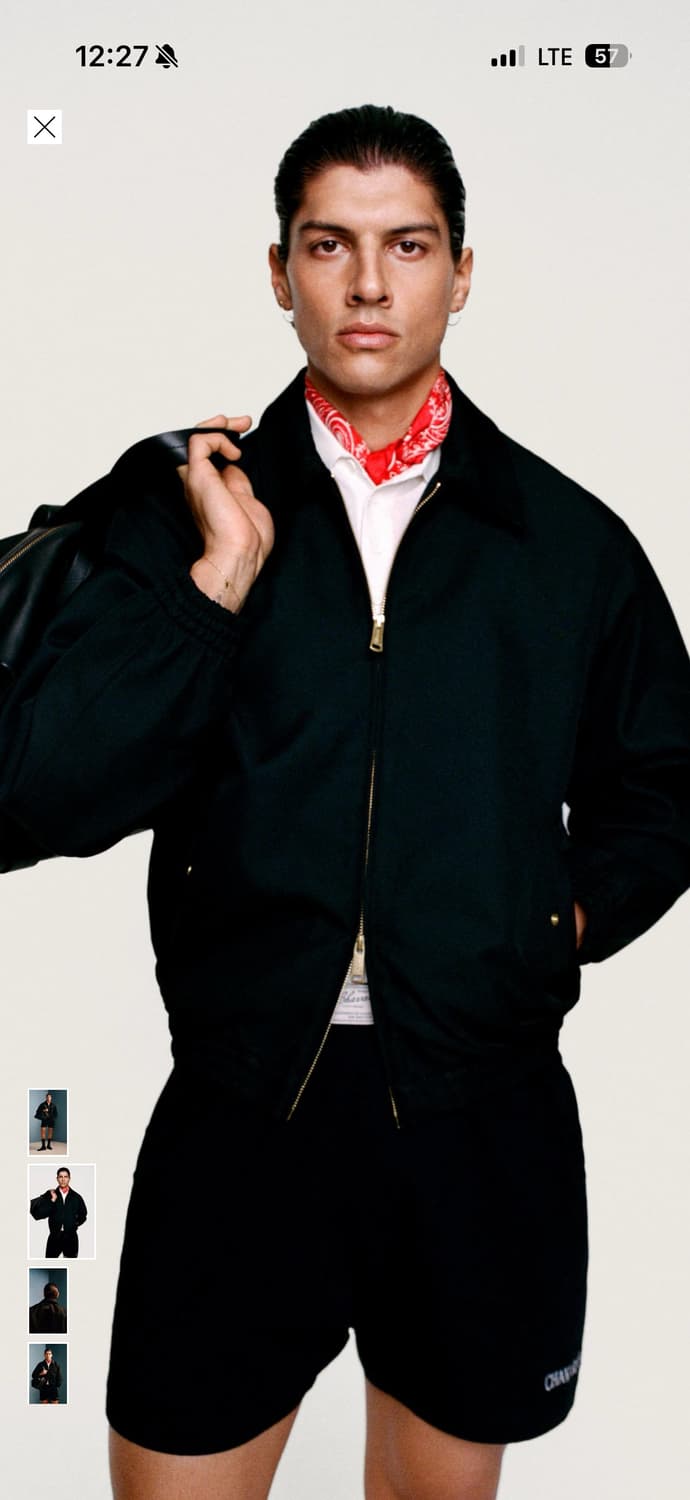 자라 x 윌리차바리아 스트럭쳐 봄버자켓 상품이미지1