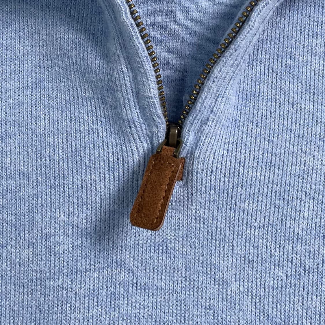 폴로 랄프로렌 스카이블루 반집업 상품이미지4