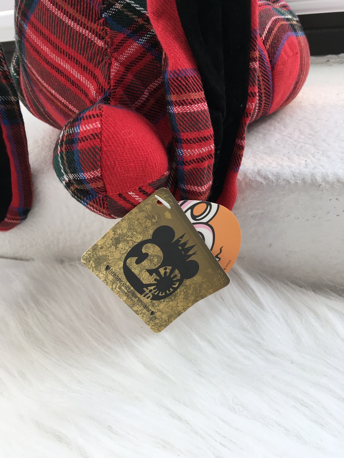 범용토끼 체크 인형 상품이미지5