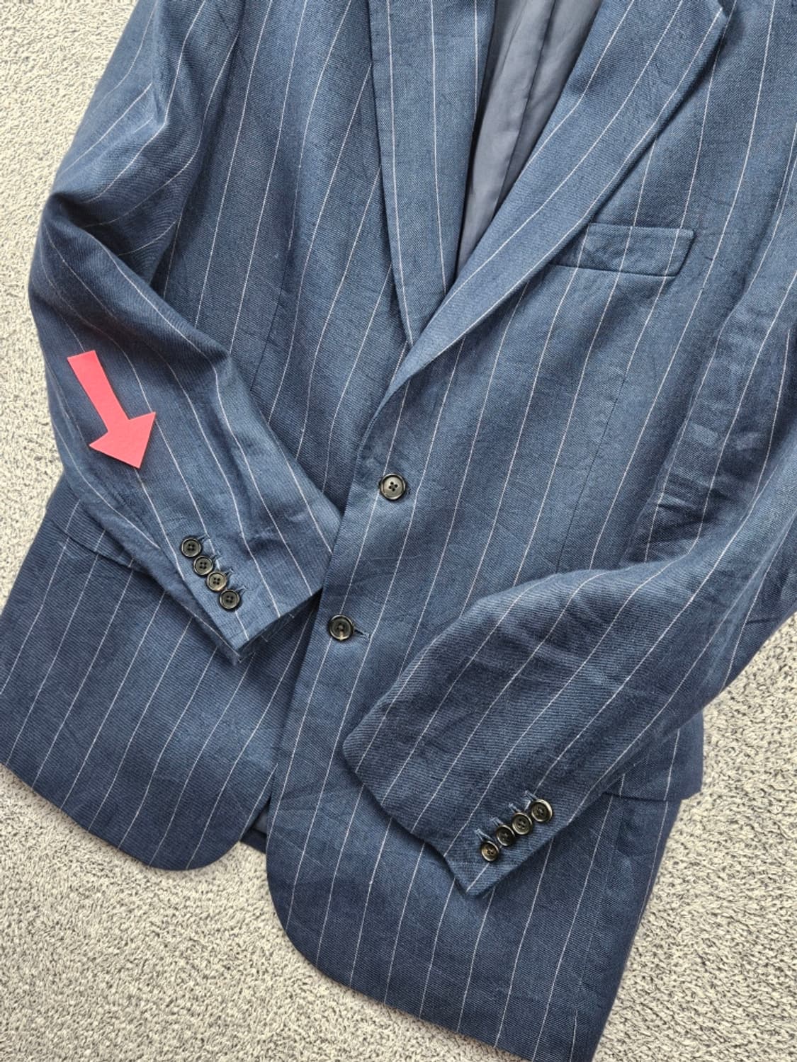폴로진스컴퍼니 스트라이프 블레이저 자켓 ( M ) / 11640 상품이미지4
