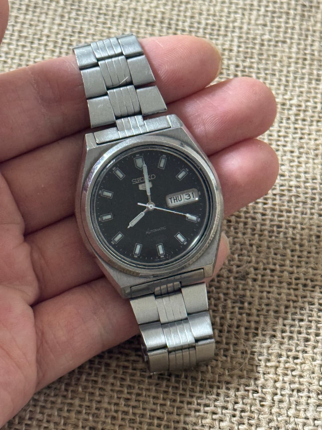 1990s 빈티지 세이코 5 오토매틱 상품이미지2