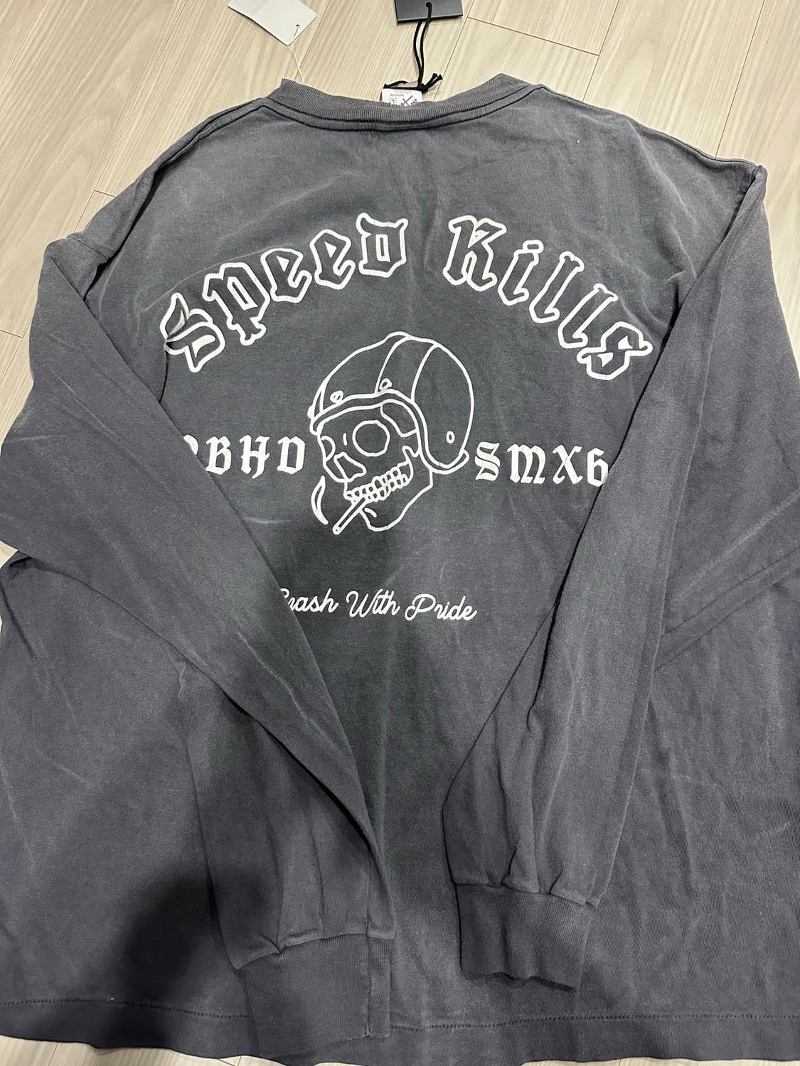 네이버후드 세인트마이클 맨투맨 라지사이즈 상품이미지3