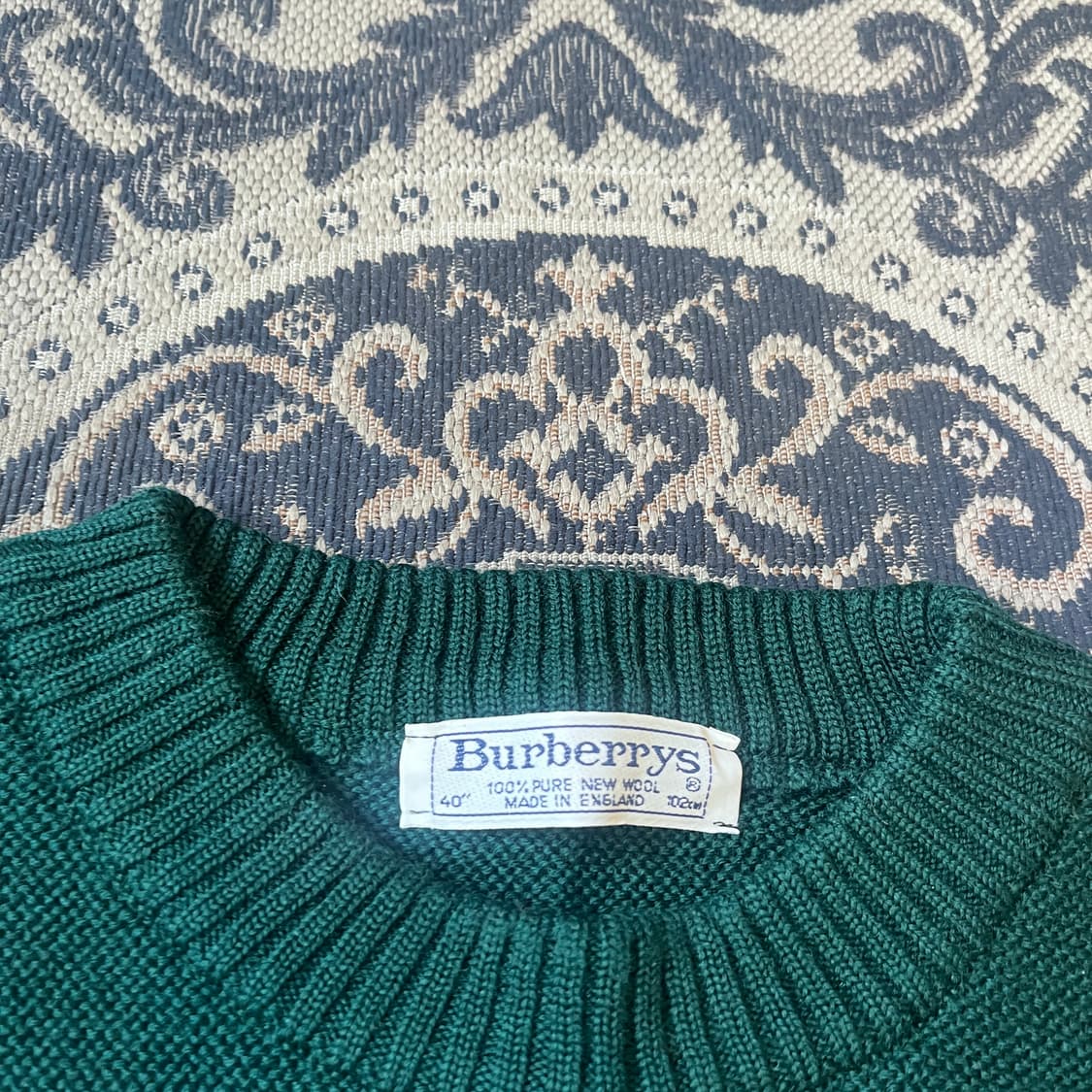 40 버버리 빈티지 니트/W2544 상품이미지4