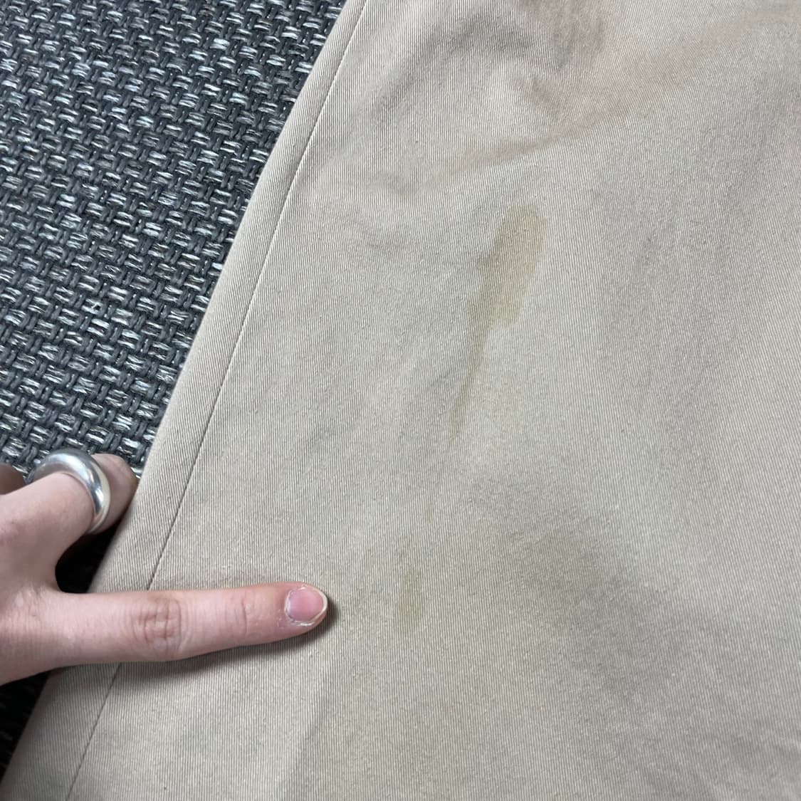 (36) 브룩스브라더스 베이지 코튼 팬츠 상품이미지4