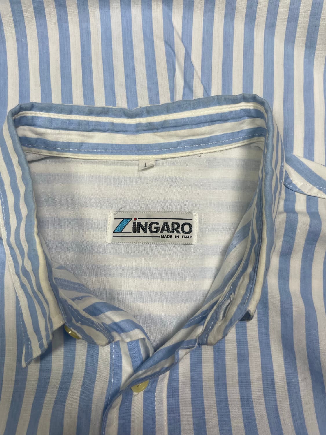 🕑80s italy stripe shirts 상품이미지3