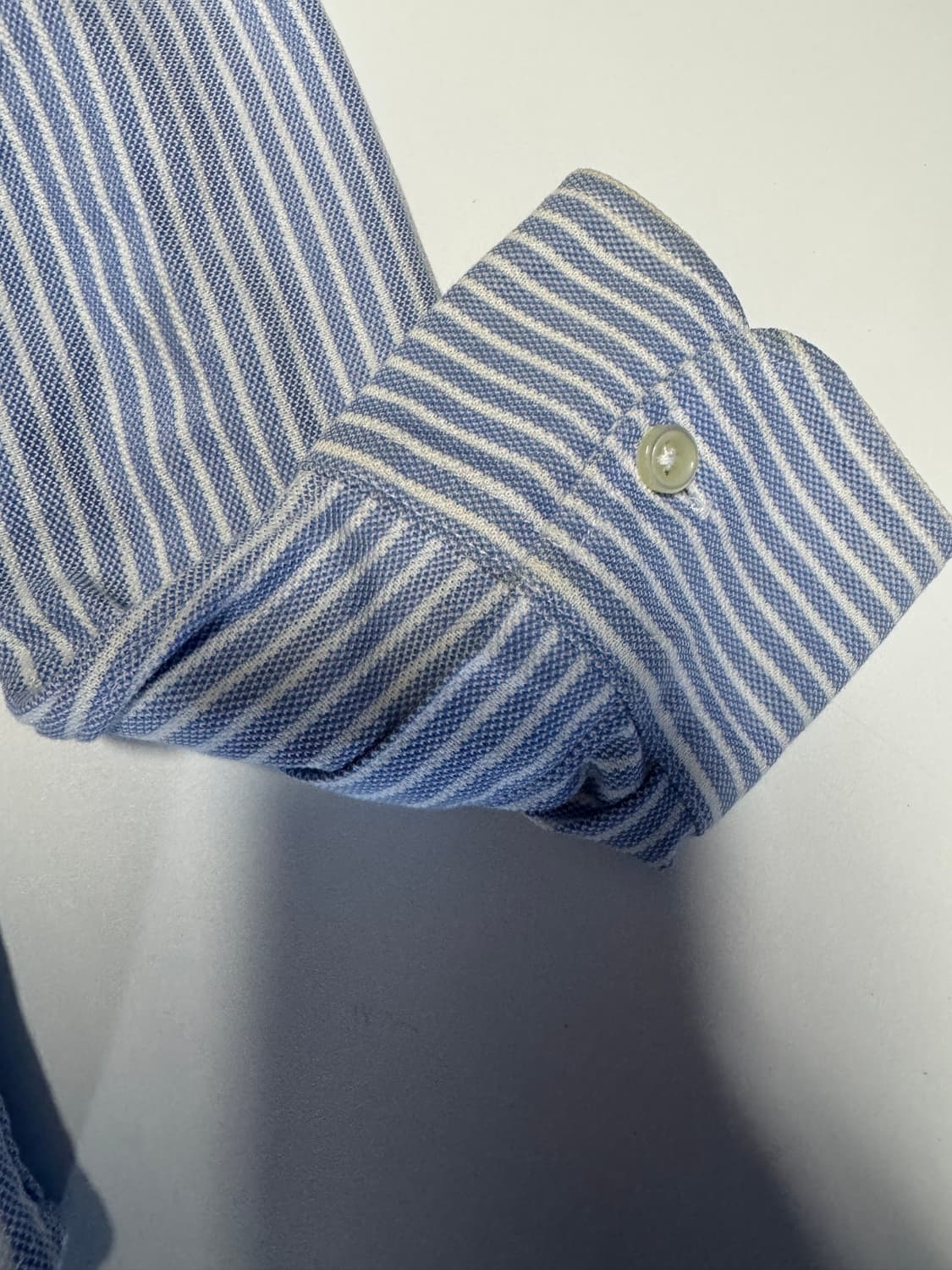 여성 폴로 랄프로렌 옥스포드 니트 스트라이프 셔츠 S 상품이미지6