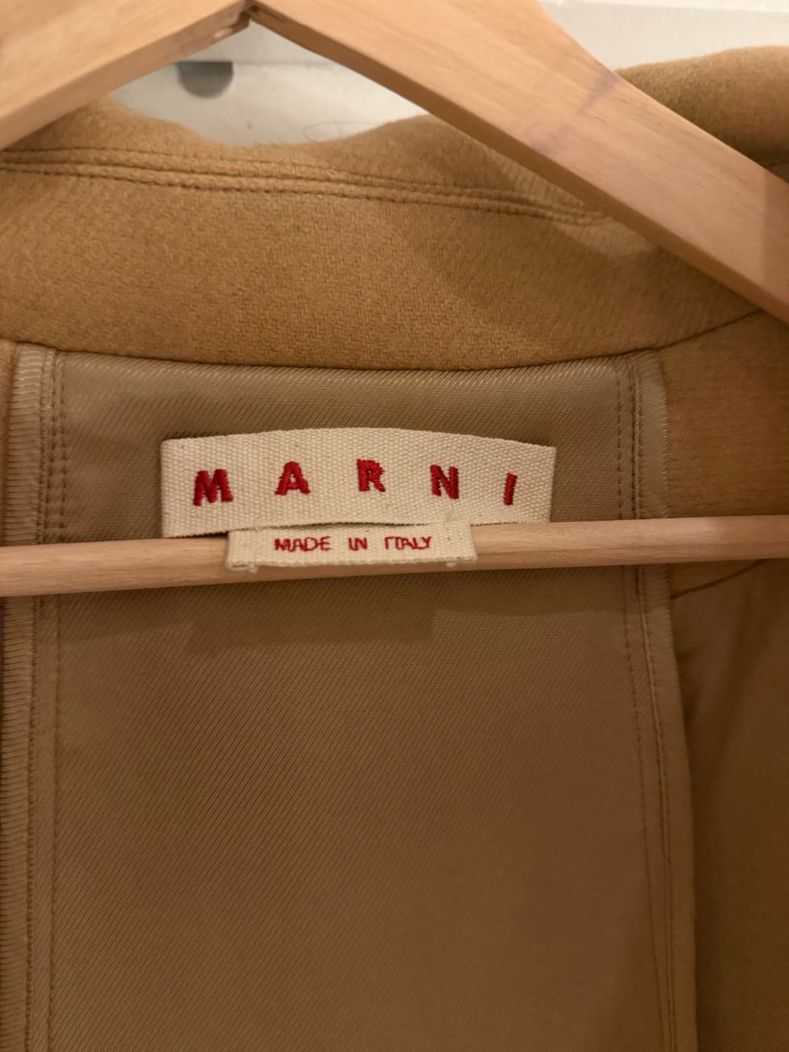 Marni 울 코트 상품이미지3