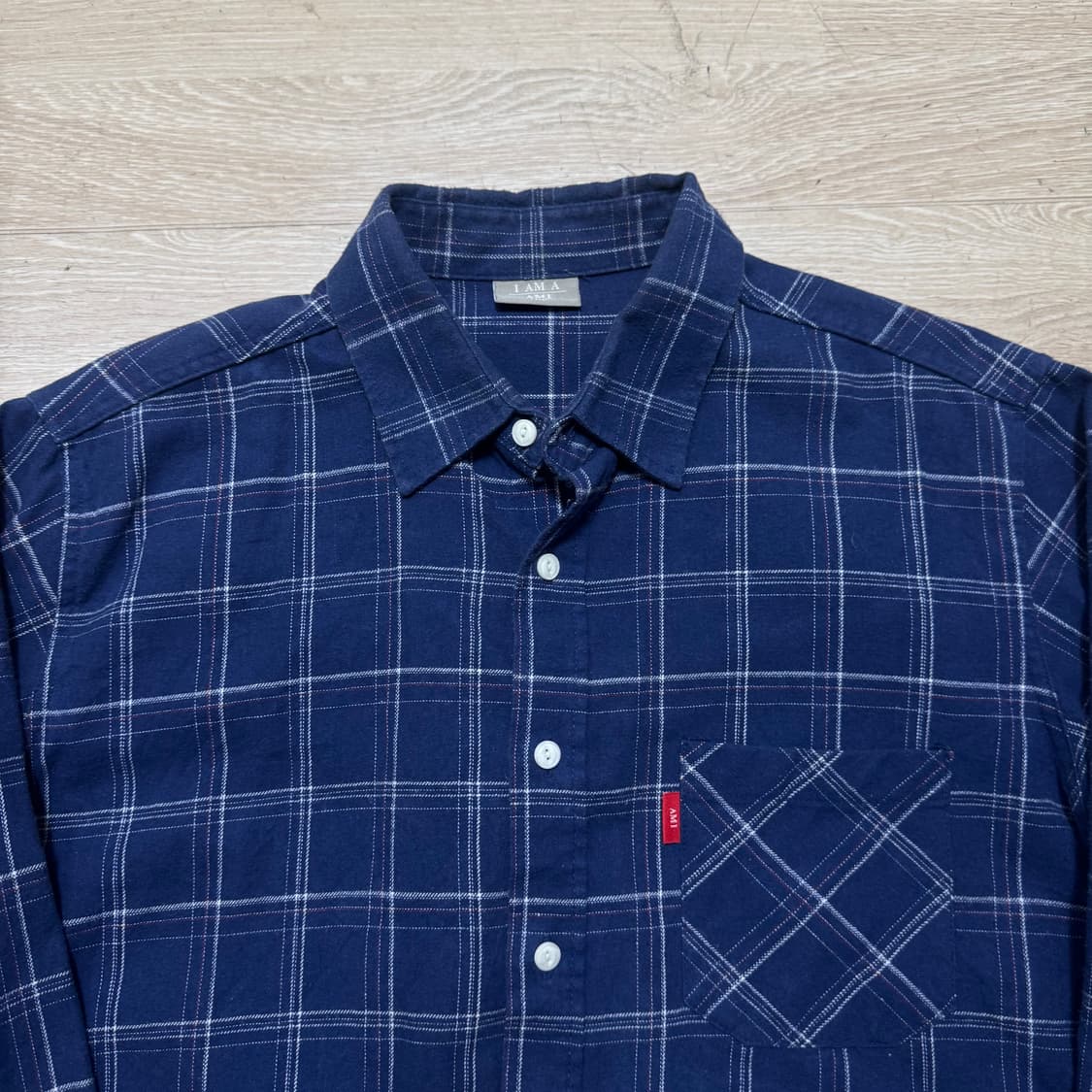 아미 체크셔츠 남방 상품이미지2