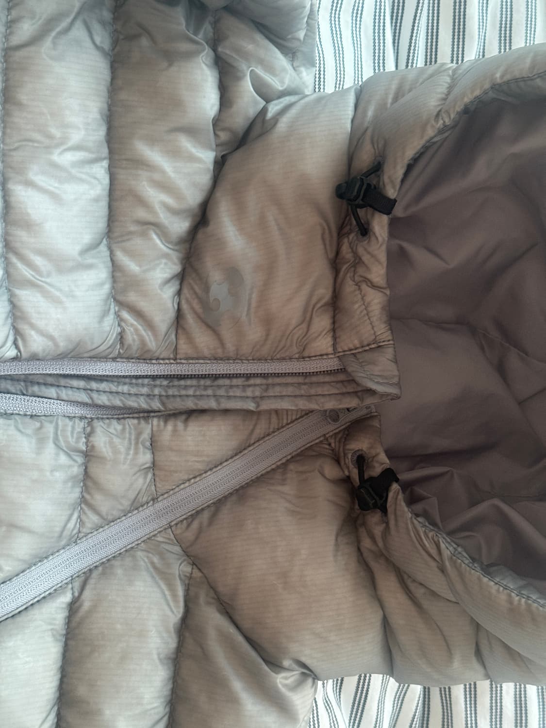 산산기어 서픽스 푸퍼 자켓 그레이 1사이즈 24fw 상품이미지4