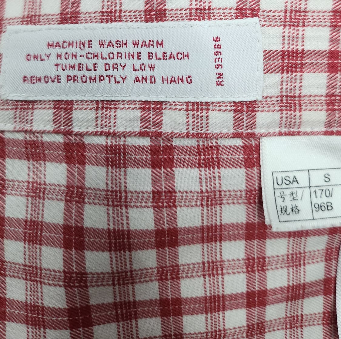 브룩스 브라더스 레드 체크 셔츠 S (95-100) 상품이미지4