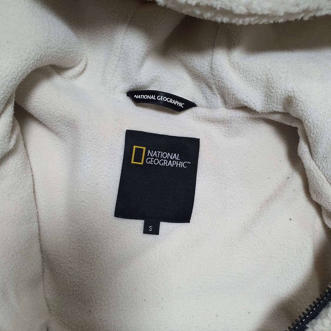 ✨ (바배) 내셔널 지오그래픽 뽀글이 플리스 후드 집업 자켓 상품이미지3