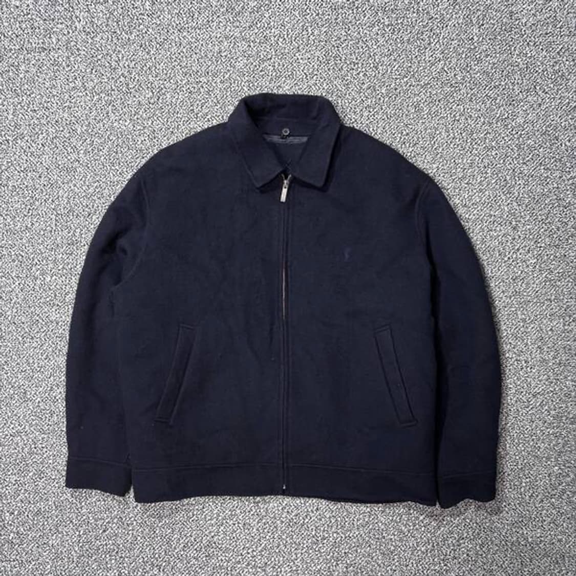 입생로랑 뿌르 옴므 울 블루종 자켓 네이비 (100) 상품이미지1