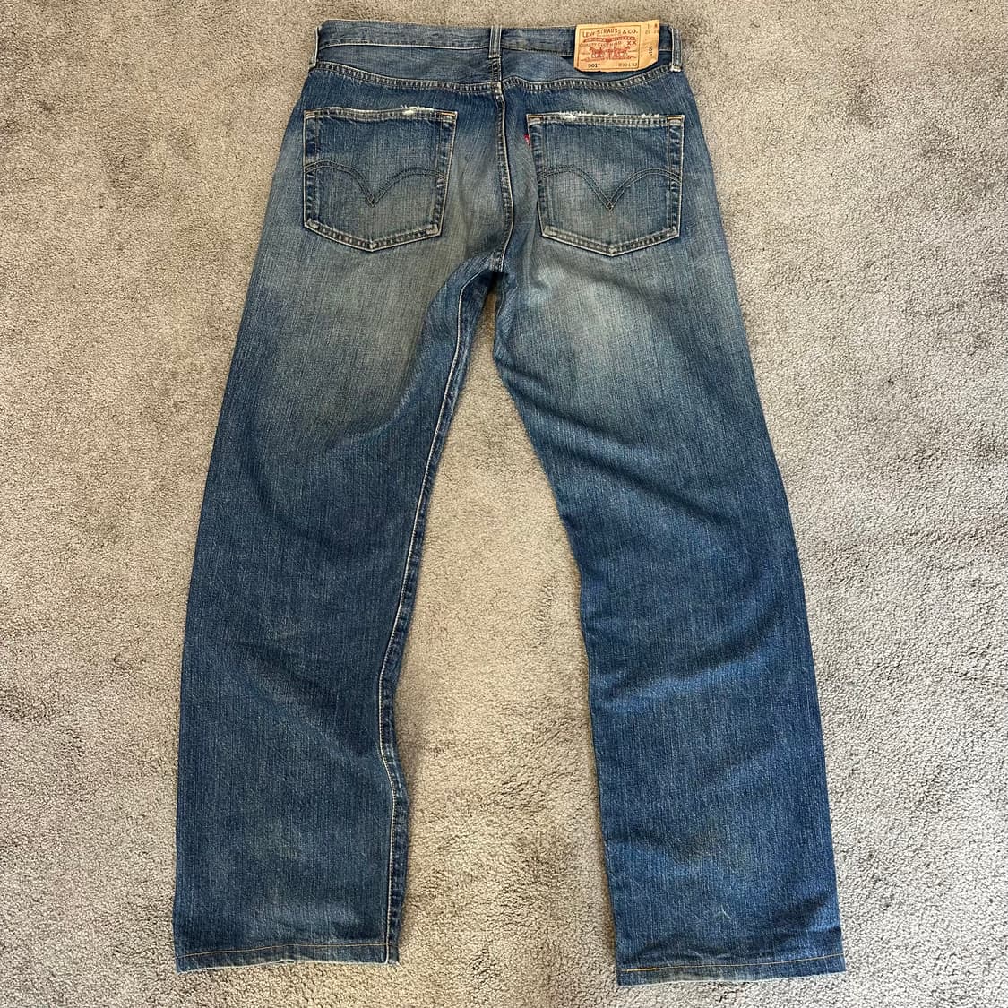 리바이스501 오리지널 워싱 데님 팬츠(32) 상품이미지8