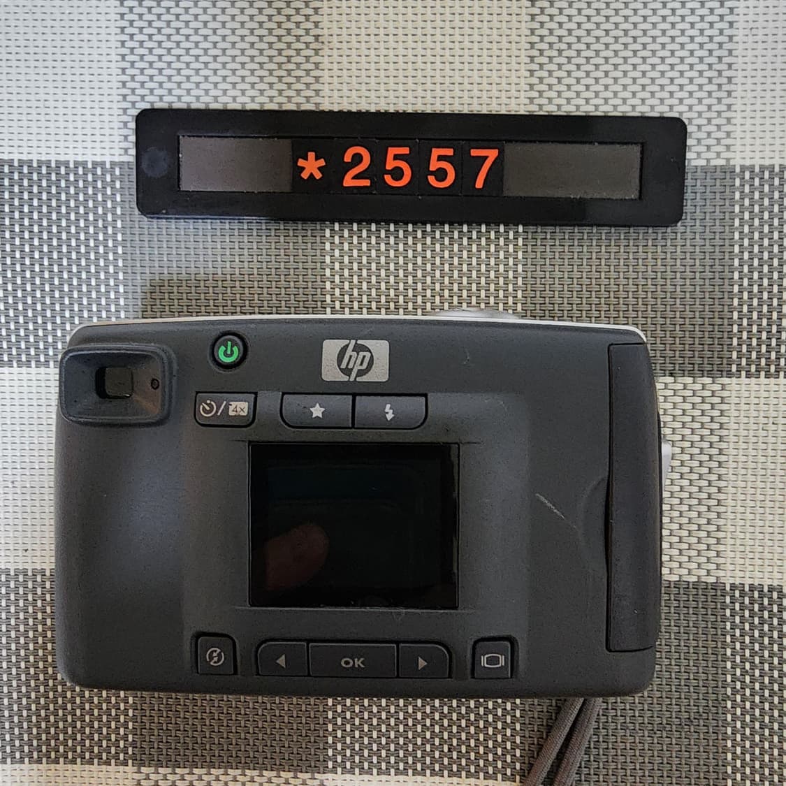 hp 포토스마트 320 디지털카메라 AA건전지 사용 상품이미지3