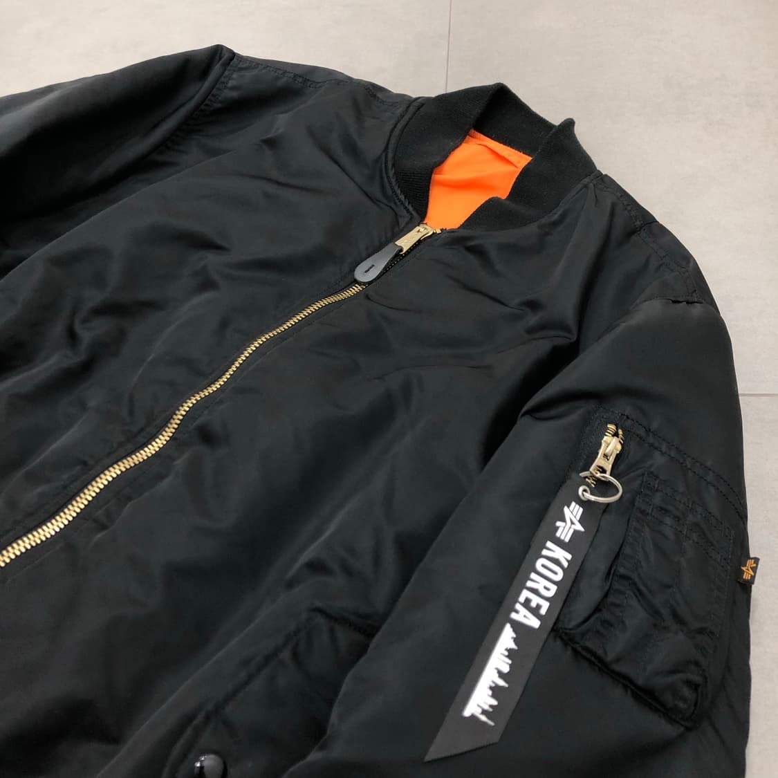 알파인더스트리 ma-1 마원 항공 자켓 플라이트 점퍼 2XL 상품이미지2